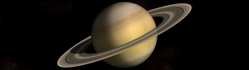 Saturn, Dark background, Huawei MatePad Edge, Stock, 5K