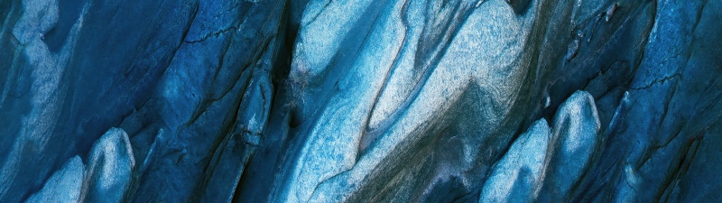 Glacial, Blue abstract, Texture, Honor MagicBook Pro, Stock, 5K