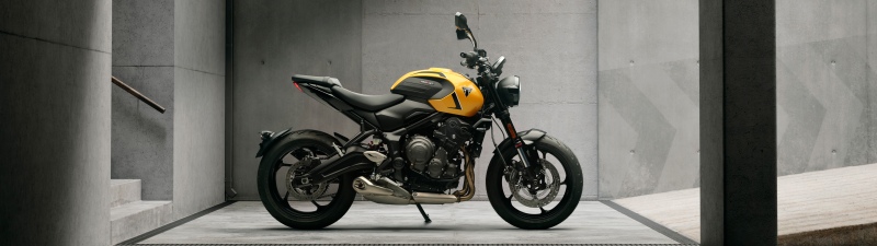 Triumph Trident 660, Cosmic Yellow, 2026, Naked bikes