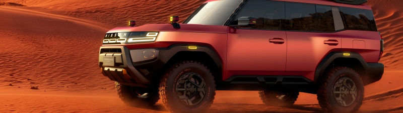 Nissan Terrano, PHEV cars, 2026, Plug-in Hybrid SUV, 5K, Off-Road SUV, Desert, Sand Dunes
