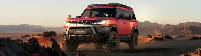 Nissan Terrano PHEV Concept, 2026, 5K, 8K, Plug-in Hybrid SUV