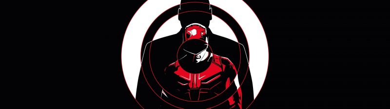 Daredevil, DC Comics, DC Superheroes, AMOLED, Black background