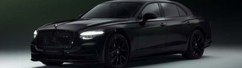 Bentley Flying Spur S, 2026, 5K, Black cars