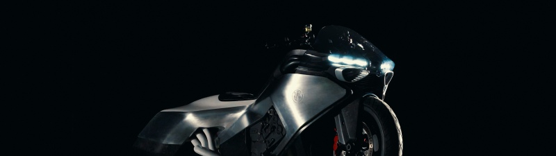 BMW Vision K18, Dark background, 2026, Concept bikes