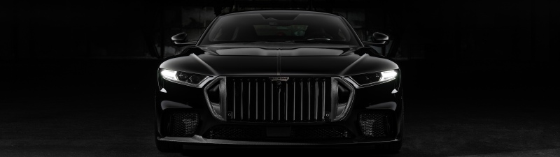 Brabus Bodo, Dark background, 5K, Black cars