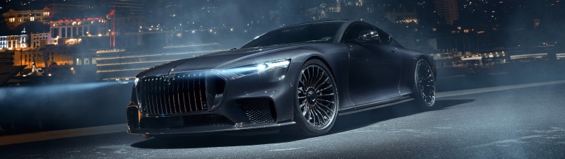 Brabus Bodo, 8K, Hypercars, 5K, Luxury cars, Grand tourer, Night, Cityscape