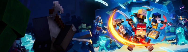Minecraft Dungeons II, Key Art, 2026 Games