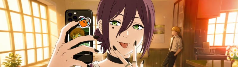 Reze, Selfie, Chainsaw Man - The Movie: Reze Arc, 5K
