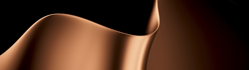 Microsoft Surface, Stock, 5K, Black background, Abstract Waves, Bronze, Satin, Elegant, Microsoft Surface Pro