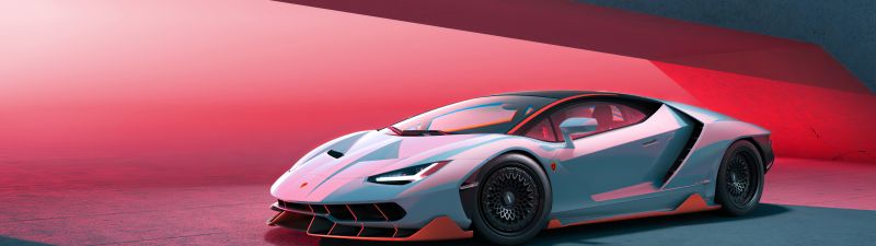 Lamborghini Centenario, CGI, Supercars