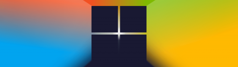 Windows Logo, 5K, Gradient background, Colorful background