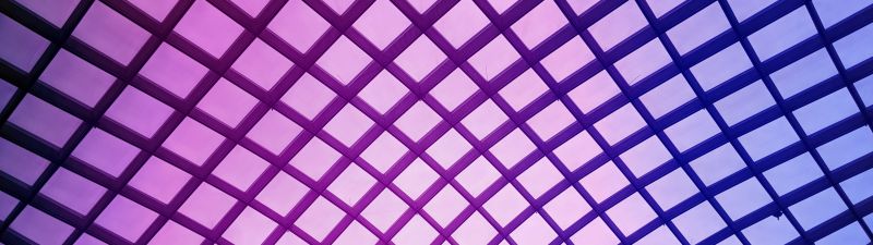 Mesh Illustration, Atrium, Purple background, Texture, National Portrait Gallery, Washington DC, Ceiling, Geometrical, Symmetrical