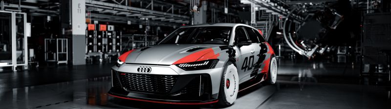 Audi RS6 GTO Concept, 5K, Race cars, Concept cars, 2021
