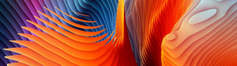 Colorful background, Abstract background, macOS Sierra, Stock, 5K