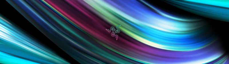 Razer, Swirls, Abstract background, Twisted, Colorful