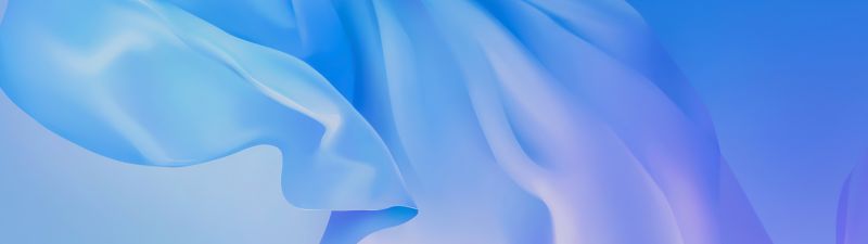 Android 10, Blue abstract, Stock, Vivo NEX, Blue gradient