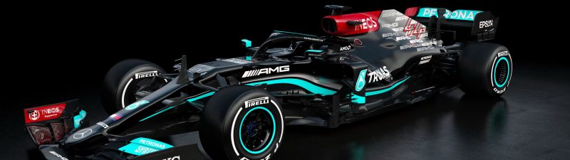 Mercedes-AMG F1 W12 E Performance, 2021, F1 2021, F1 Cars, Dark background, AMOLED