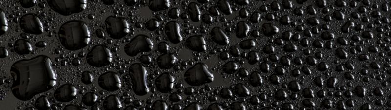 Water droplets, Black background, Texture, Rain drops, Pattern, Backgrounds