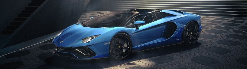 Lamborghini Aventador LP 780-4 Ultimae Roadster, Supercars, 2021, 5K