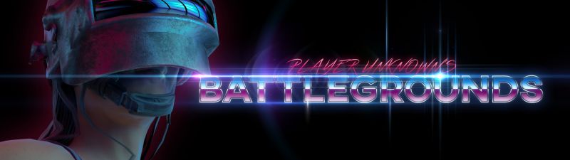 PUBG helmet, Game Art, PlayerUnknown's Battlegrounds, Female player