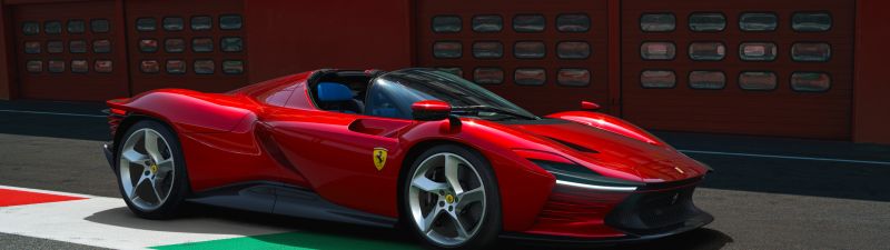 Ferrari Daytona SP3, Sports cars, Supercars, Race track, 5K, 2021