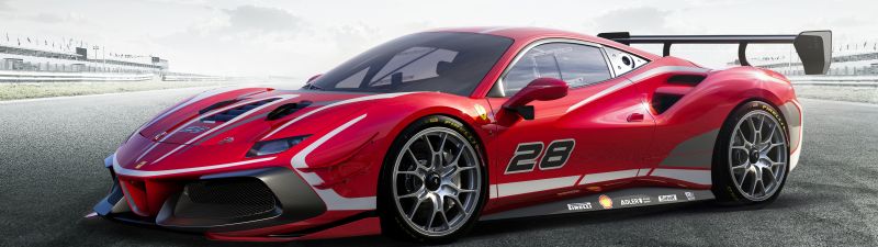 Ferrari 488 Challenge Evo, 5K, 2020