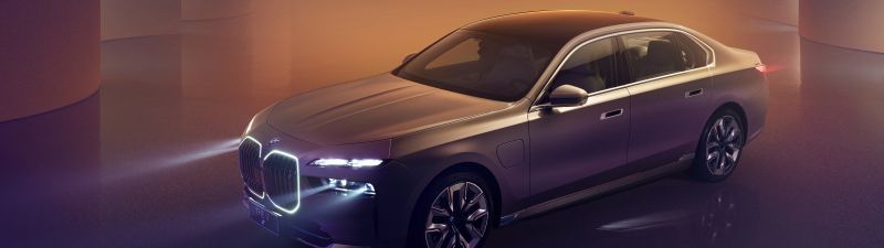 BMW i7 xDrive60L, BMW 7 Series, Electric cars, Luxury Sedan, 2022