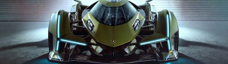 Lamborghini Lambo V12 Vision GT, Hypercar, Concept cars, 5K