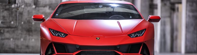 Lamborghini Huracan EVO, Red, Matte