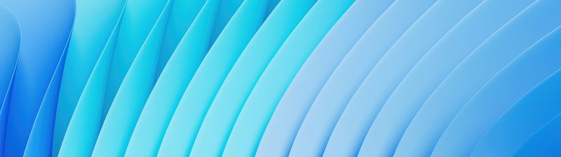 Windows 11, Abstract background, Blue background, 5K