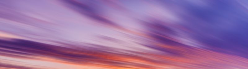 Sunset, Evening sky, Motion blur, Scenic, 5K