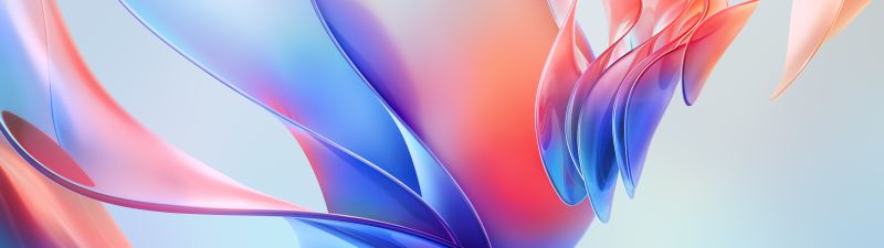 3D background, 8K, Colorful abstract, 5K, Xiaomi Book Air, Stock