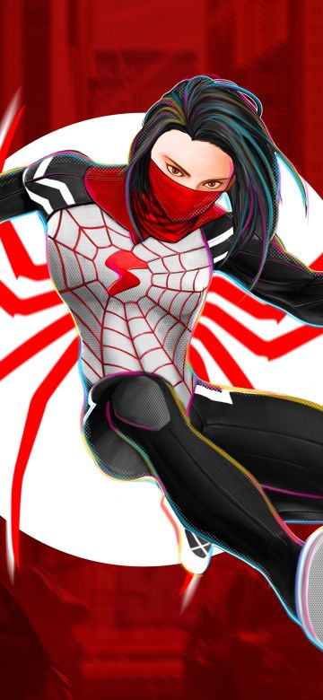 Silk, Spider-Man: Across the Spider-Verse, Marvel Comics, 2023 Movies, 5K, Spiderman