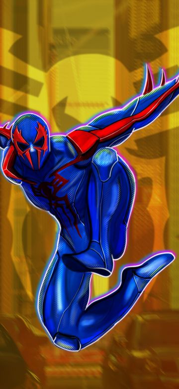 Spider-Man 2099, 2023 Movies, Spider-Man: Across the Spider-Verse, Marvel Comics, 5K, Spiderman