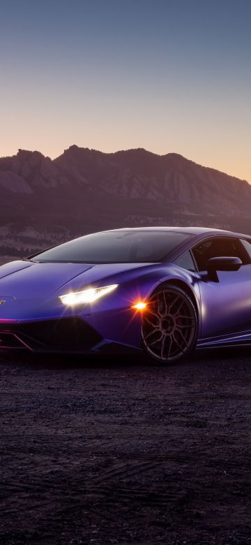 Lamborghini Huracan, Landscape, 5K