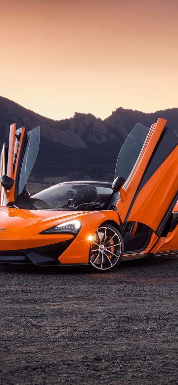 McLaren 520S Spider, Sports cars, 5K