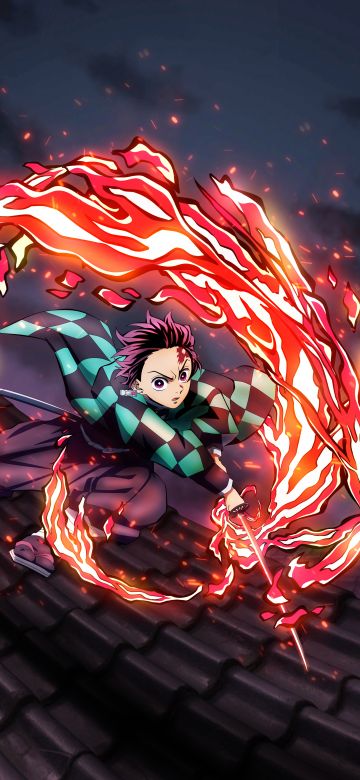 Tanjiro Kamado, Dance of the Fire God, Hinokami Kagura, Demon Slayer: Kimetsu no Yaiba