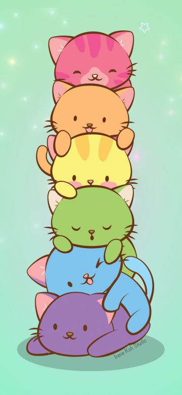 Cat pile, Cute Kittens, Kawaii cats, Kawaii kittens, 5K