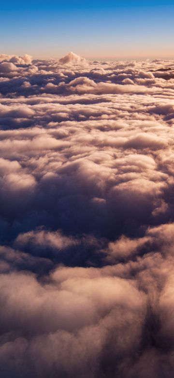 Above clouds, Fiordland National Park, Sunny day