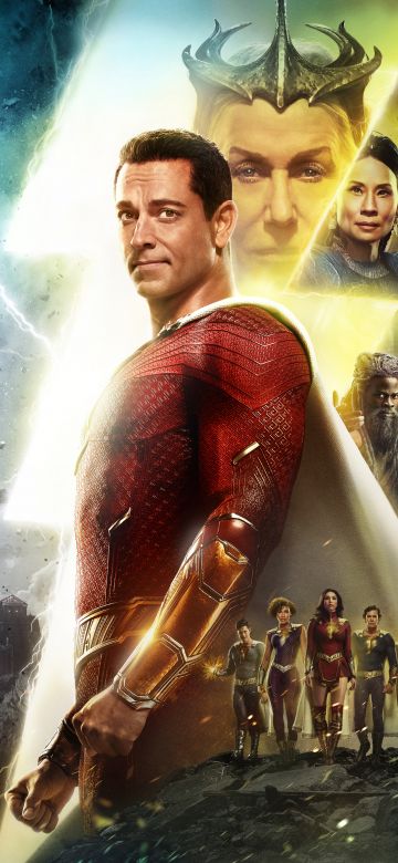 Shazam! Fury of the Gods, Zachary Levi as Shazam, DC Comics, 2023 Movies