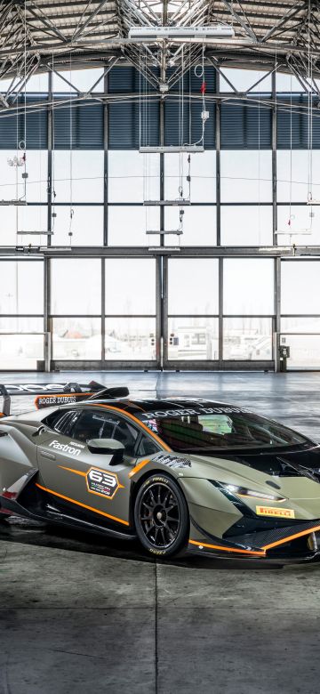 Lamborghini Huracán Super Trofeo EVO2, 8K, Race cars, 5K