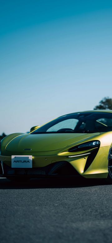 McLaren Artura, Sports car, Hybrid Supercar, 5K, 8K