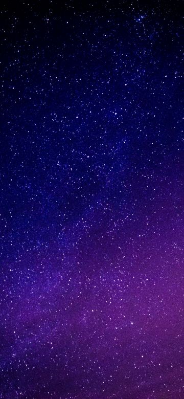 Starry sky, Purple sky, Astronomical, Stars, 5K