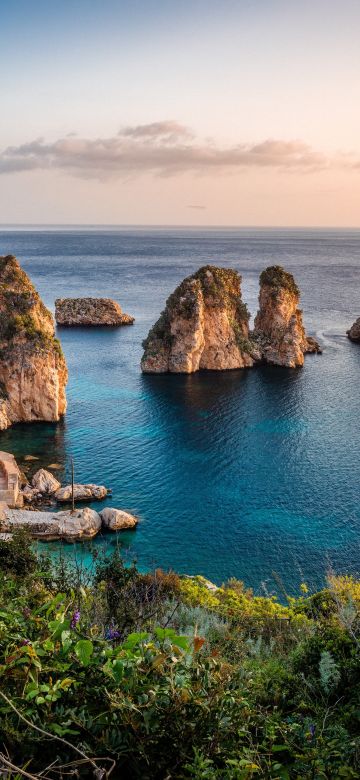 Tonnara di Scopello, Museum, Historical, Scopello beach, Seascape, Ancient, Rocks, Italy