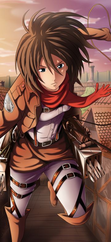 Mikasa Ackerman, 5K, Attack on Titan, Shingeki no Kyojin