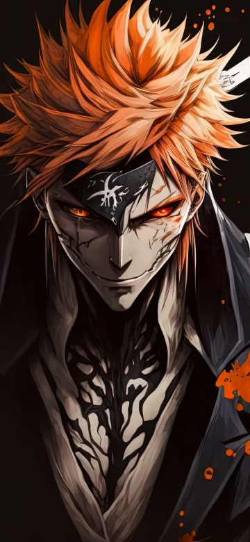 Ichigo Kurosaki, AI art, Bleach