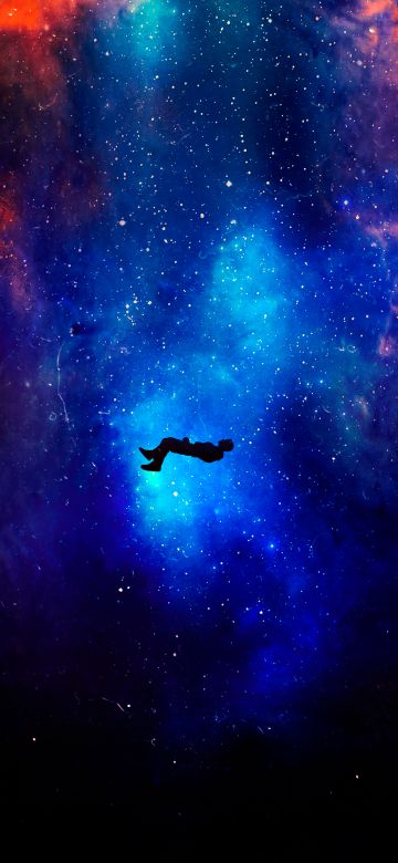 Lost in Space, Alone, Dream, Deep space, Nebula, Aesthetic