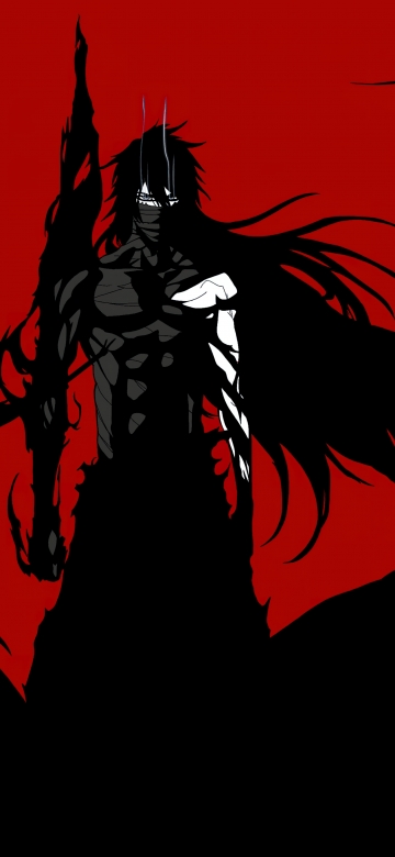 Ichigo Kurosaki, Bleach, 5K, Red background