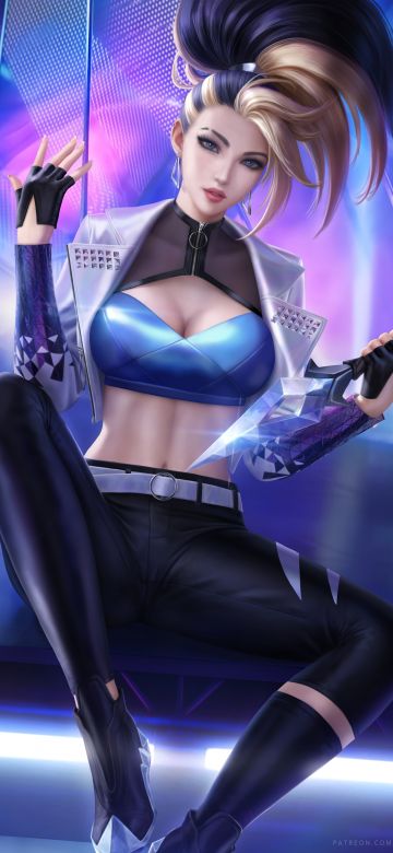 KDA Akali, League of Legends, Fan Art