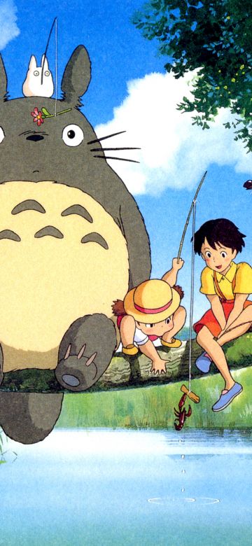 My Neighbor Totoro, Satsuki, Mei, Tonari no Totoro, Animation movies, Totoro, 5K, Studio Ghibli